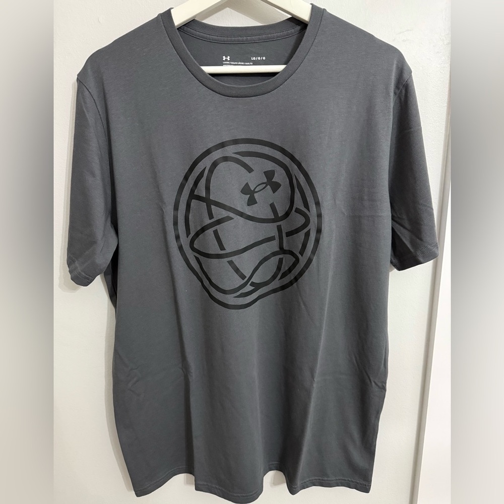 LG Men's Dark Gray Graphic T-Shirt